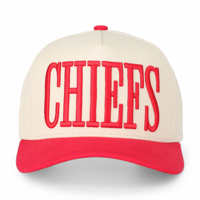 C.C® CHIEFS Red Trucker Cap