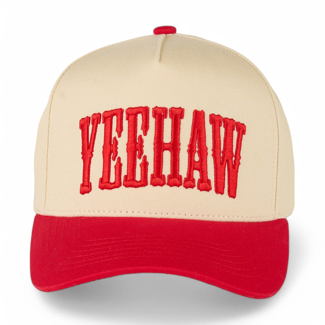 C.C® YEEHAW Red Trucker Cap