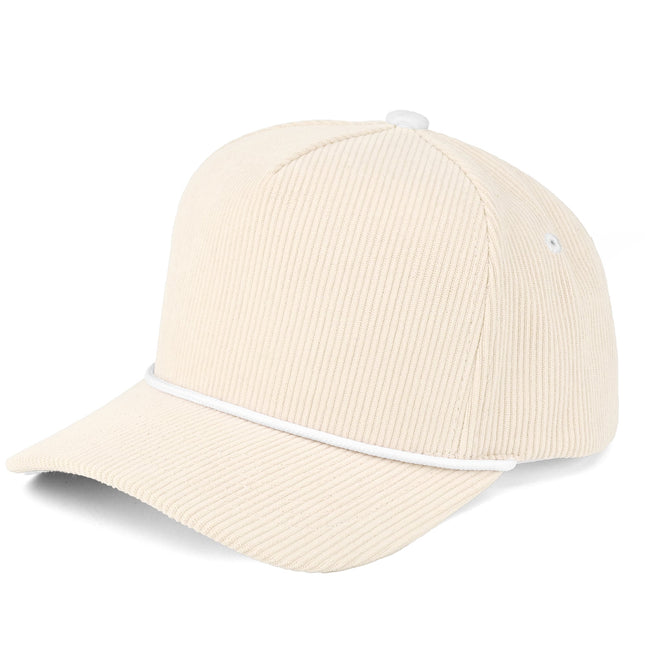 C.C Corduroy Rope Trucker Hat - Blank Snapback (TCM1005)