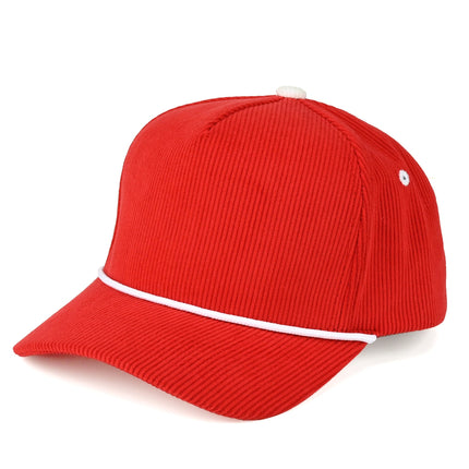 C.C Corduroy Rope Trucker Hat - Blank Snapback (TCM1005)