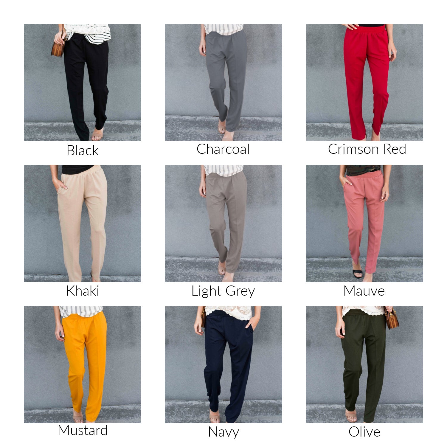 Super Comfy Dress Pants | S-3XL ( HKR101 )