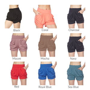 Ultra Soft Luxury Pocket Shorts ( NS01-SOLID )