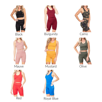 Crop Top | Biker Set ( SP01-SET )
