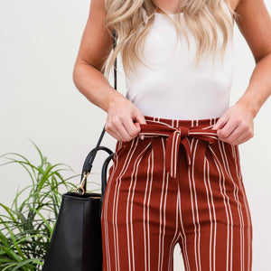 Tie Waist Dress Pant ( YC1924 )