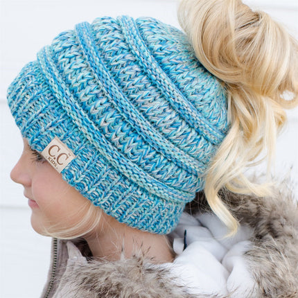 CC Kids Multi-Toned Ponytail Beanie ( MB-816 KIDS )