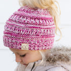CC Kids Multi-Toned Ponytail Beanie ( MB-816 KIDS )