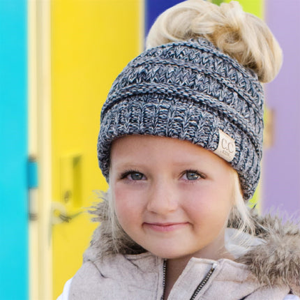 CC Kids Multi-Toned Ponytail Beanie ( MB-816 KIDS )