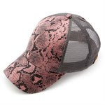 CC Popular Pattern Pony Trucker Cap ( BT-2410 )