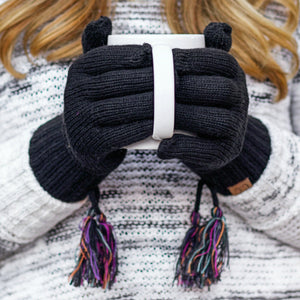 CC Touchscreen Glove w/ Cuff & Tassel ( CG-6242 )