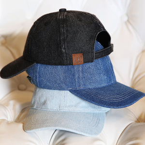 CC Denim Baseball Cap ( BA-4212 )