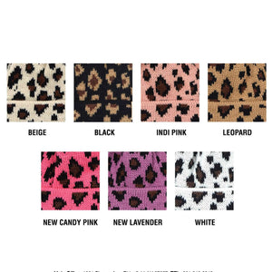 CC Baby Animal Print Beanie ( BABY-80POMPOM )