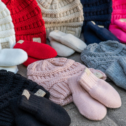 CC Baby Set | Popular CC Beanie & Mittens ( BABY-SET-1 )
