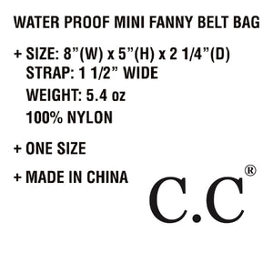 CC Everywhere Belt Bag | Water Proof ( BG-4253 )