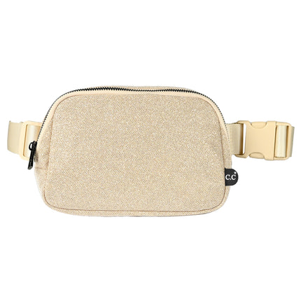 CC Glitter Belt Bag | Fanny Pack | Sling Bag ( BGS0062 )