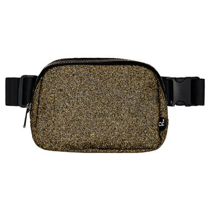 CC Glitter Belt Bag | Fanny Pack | Sling Bag ( BGS0062 )