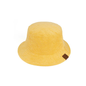 CC Foldable Terry Cloth Bucket Hat ( BK-006 )