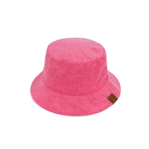 CC Foldable Terry Cloth Bucket Hat ( BK-006 )