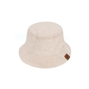 CC Foldable Terry Cloth Bucket Hat ( BK-006 )