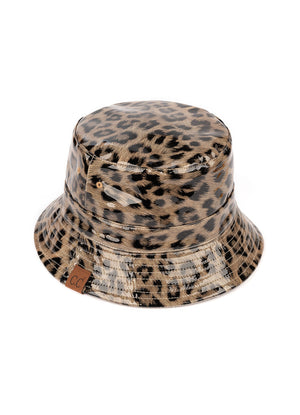 CC Leopard/Neutral Reversible Bucket Hat ( BK-3695 )