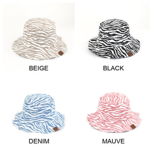 CC Zebra Bucket Hat ( BK-3923 )