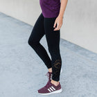 Ankle Detail Athleisure Leggings ( BN002 ) CLEARANCE