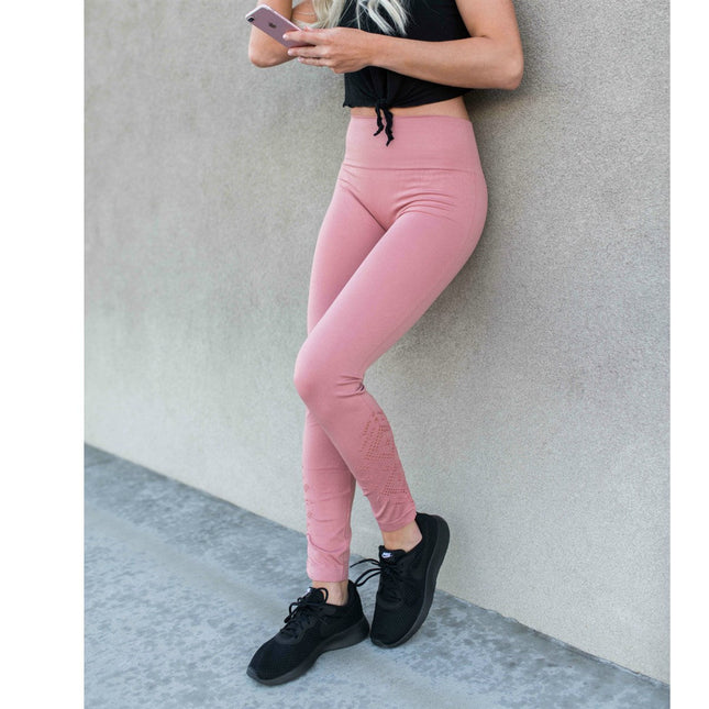 Ankle Detail Athleisure Leggings ( BN002 ) CLEARANCE