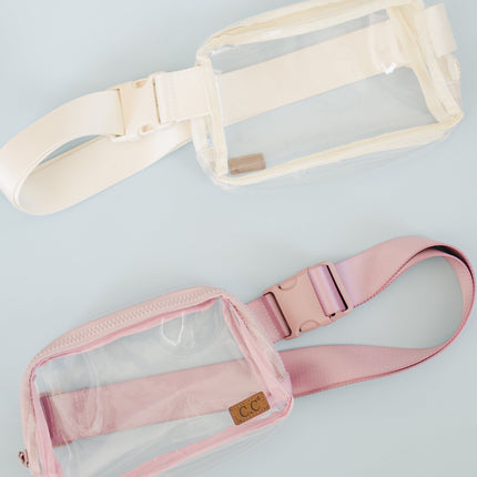 CC Clear Coliseum Belt Bag Fanny Pack ( BGS0059 )