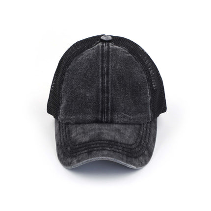 CC Washed Denim Criss Cross Cap ( BT-1009 )