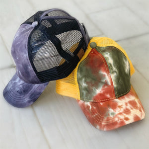 CC Tie-Dye Pony Cap ( BT-2164 )