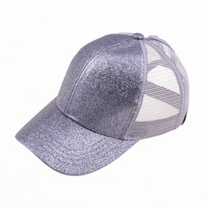 CC Kids Glitter Pony Caps ( KIDS BT-6 ) (BT-6 )