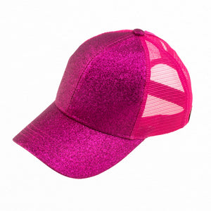 CC Kids Glitter Pony Caps ( KIDS BT-6 ) (BT-6 )