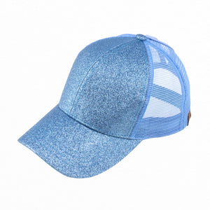 CC Kids Glitter Pony Caps ( KIDS BT-6 ) (BT-6 )