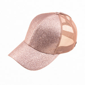 CC Kids Glitter Pony Caps ( KIDS BT-6 ) (BT-6 )