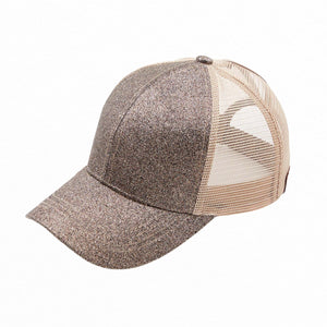 CC Kids Glitter Pony Caps ( KIDS BT-6 ) (BT-6 )