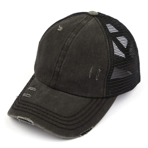 CC Kids Criss-Cross Pony Cap ( KIDS BT-780 ) ( BT-780 )