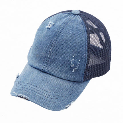 CC Multi Level Criss-Cross Pony Cap ( BT-780 )
