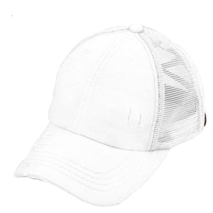 CC Multi Level Criss-Cross Pony Cap ( BT-780 )