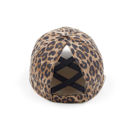 CC Cotton Criss-Cross Pony Cap ( BT-799 )
