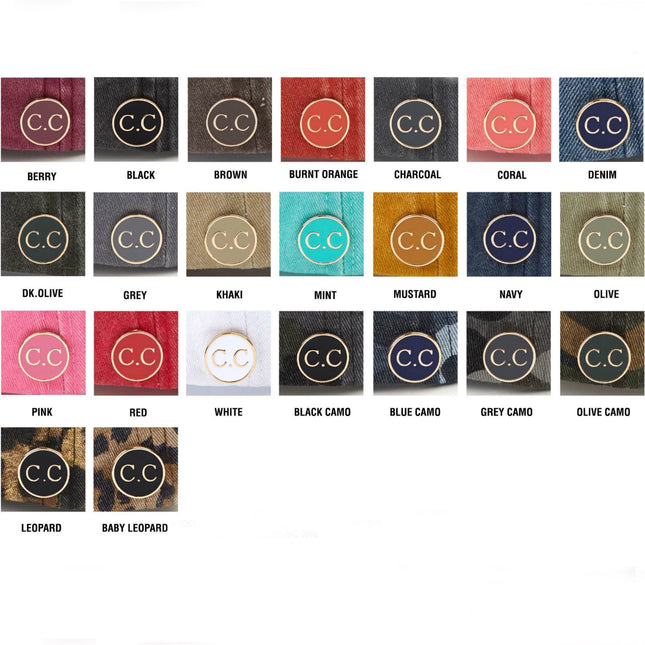 CC Cotton Criss-Cross Pony Cap ( BT-799 )