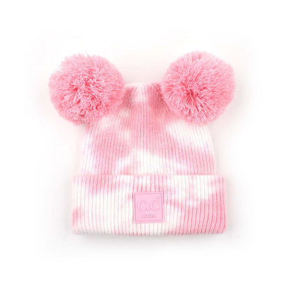CC Baby Pom Pom Tie-Dye Beanie ( BABY-7380POMPOM )
