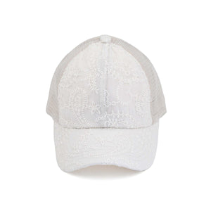 CC Paisley Embroidered Criss-Cross Cap ( BT-1013 )