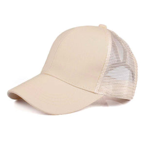 CC Solid Mesh Pony Cap ( BT-4 )