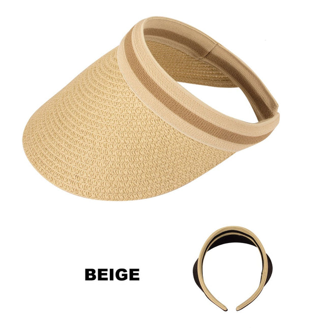 Straw Visor ( FH-105 )