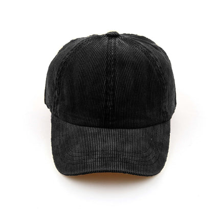 CC Stone-Washed Criss-Cross Corduroy Cap ( BT-1014 )