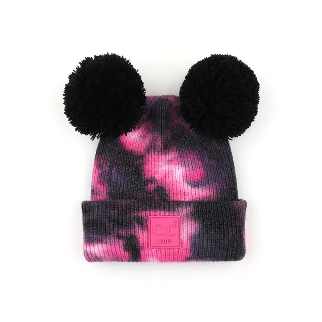 CC Baby Pom Pom Tie-Dye Beanie ( BABY-7380POMPOM )