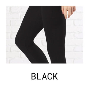 Compression Tummy Control Leggings | Fleece Lined ( SML548SD002 )