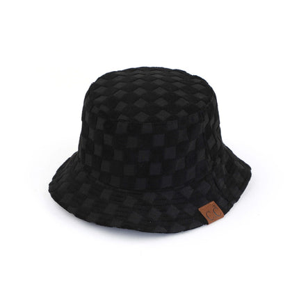 CC Checkered Terry Cloth Bucket ( KB-004 )
