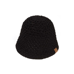 CC Crochet Knit Hat | Foldable ( BK-3934 )