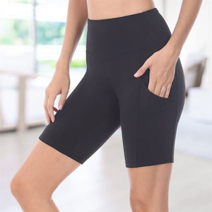 Tummy Control Biker Short  | Cell Phone Pocket