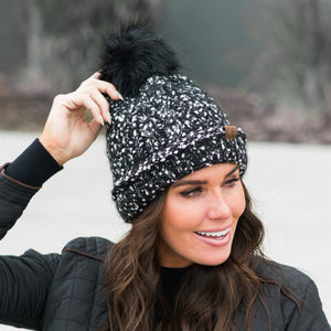 CC Speck Lined Beanie ( HAT-1825 )